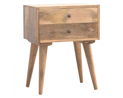 Artisan Modern Solid Nightstand - Natural Oak-Ish