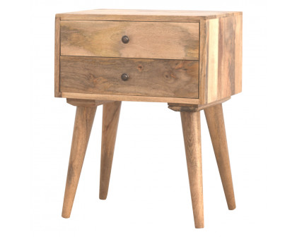 Artisan Modern Solid Nightstand - Natural Oak-Ish