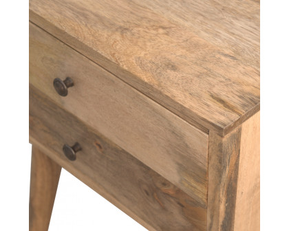 Artisan Modern Solid Nightstand - Natural Oak-Ish