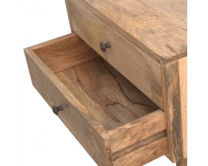 Artisan Modern Solid Nightstand - Natural Oak-Ish