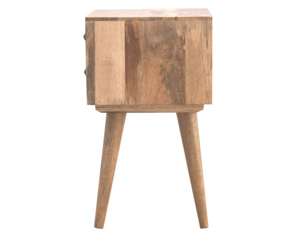 Artisan Modern Solid Nightstand - Natural Oak-Ish