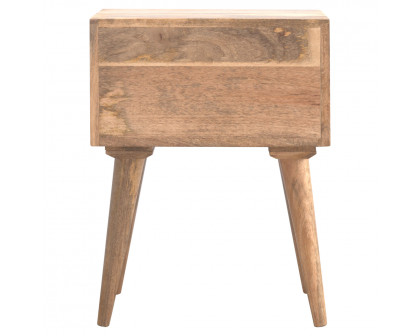 Artisan Modern Solid Nightstand - Natural Oak-Ish