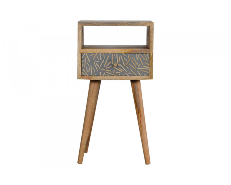 Artisan Mini Bedside - Cement Chip