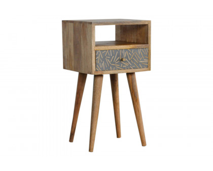 Artisan Mini Bedside - Cement Chip