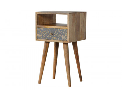 Artisan Mini Bedside - Cement Chip