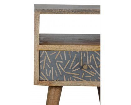 Artisan Mini Bedside - Cement Chip