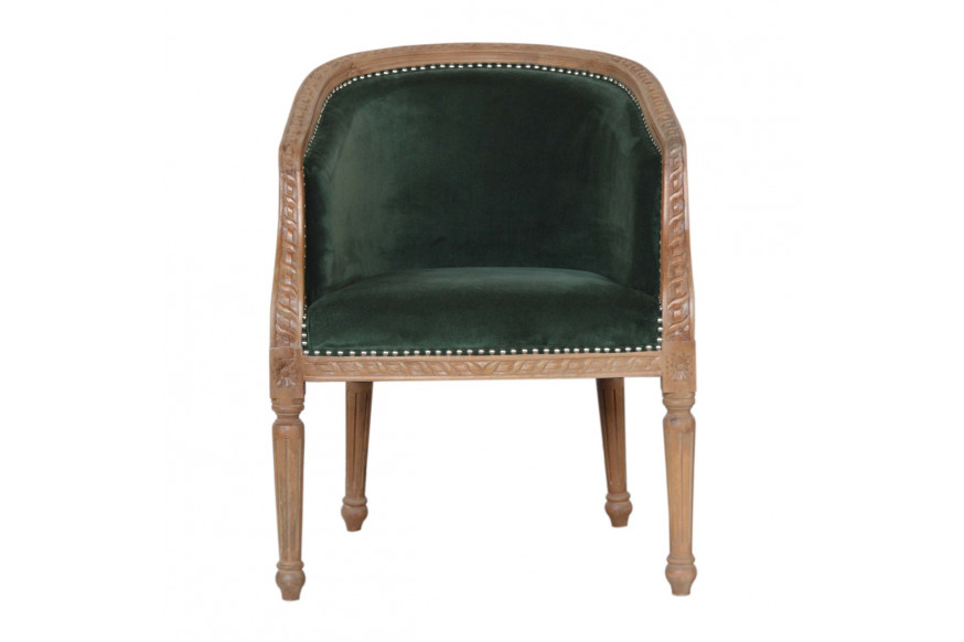 Artisan™ Occasional Chair - Emerald Green, Velvet