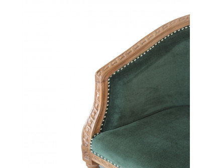 Artisan™ Occasional Chair - Emerald Green, Velvet