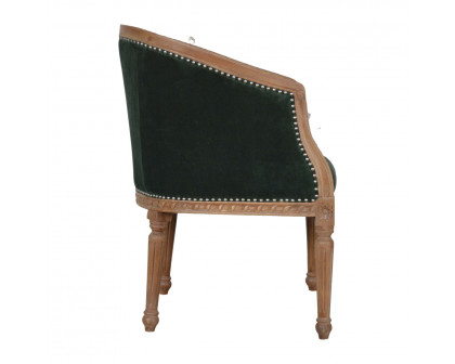 Artisan™ Occasional Chair - Emerald Green, Velvet