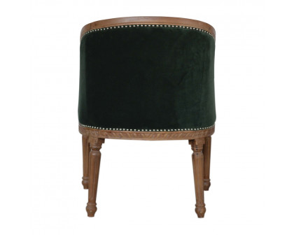 Artisan™ Occasional Chair - Emerald Green, Velvet