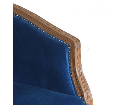 Artisan™ Occasional Chair - Royal Blue, Velvet