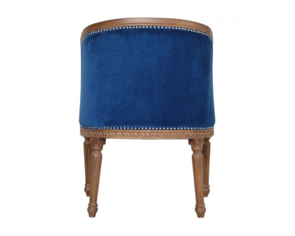 Artisan™ Occasional Chair - Royal Blue, Velvet