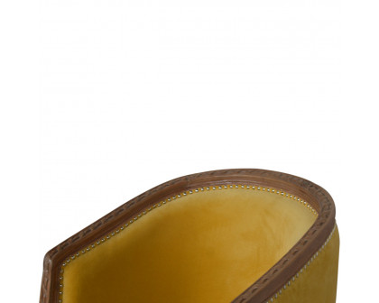 Artisan™ Occasional Chair - Mustard, Velvet