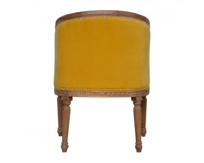 Artisan™ Occasional Chair - Mustard, Velvet