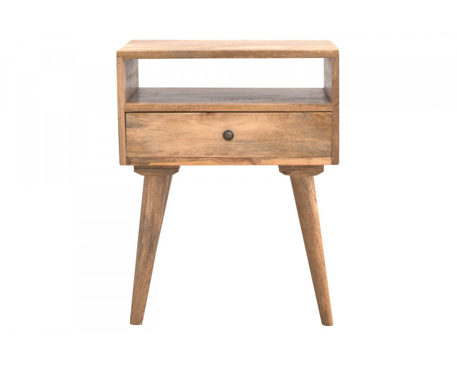 Artisan - Modern Open Slot Bedside