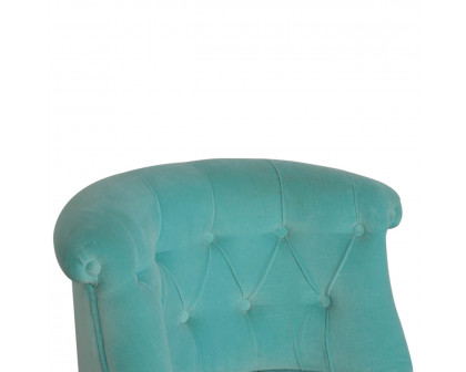 Artisan™ Accent Chair - Turquoise, Velvet