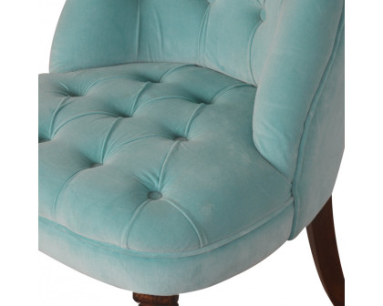 Artisan™ Accent Chair - Turquoise, Velvet