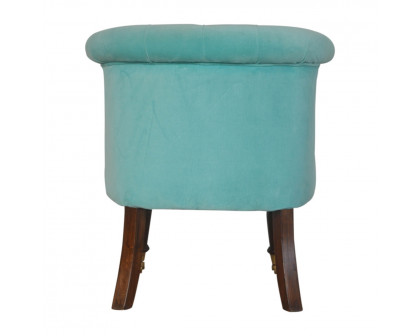 Artisan™ Accent Chair - Turquoise, Velvet