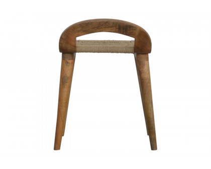 Artisan - Raised Back Woven Stool