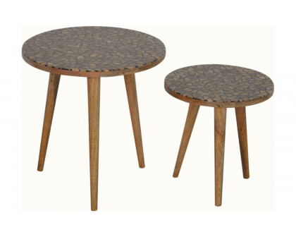 Artisan - Tree Trunk Style Nesting Stools