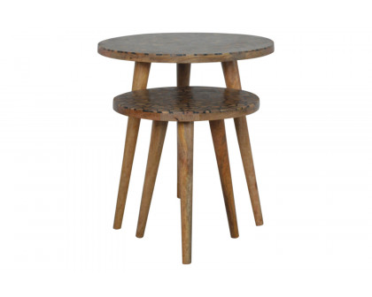 Artisan - Tree Trunk Style Nesting Stools