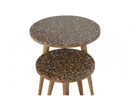 Artisan - Tree Trunk Style Nesting Stools