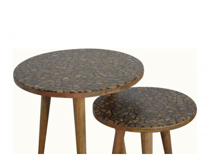 Artisan - Tree Trunk Style Nesting Stools