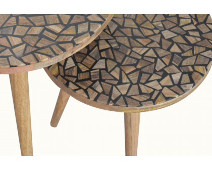 Artisan - Tree Trunk Style Nesting Stools