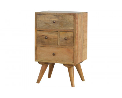 Artisan Nordic Style Multi Bedside - Oak-ish