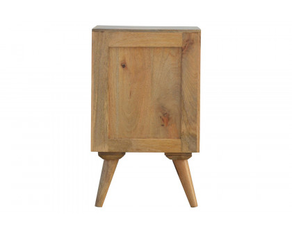 Artisan Nordic Style Multi Bedside - Oak-ish