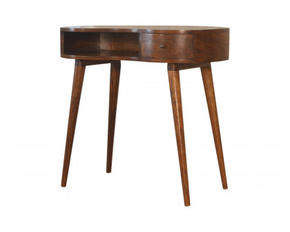 Artisan - Rounded Writing Desk in Chestnut