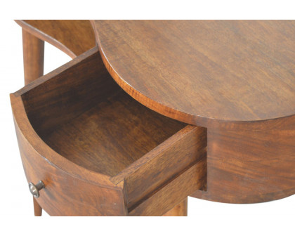 Artisan - Rounded Writing Desk in Chestnut