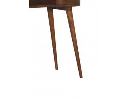 Artisan - Rounded Writing Desk in Chestnut