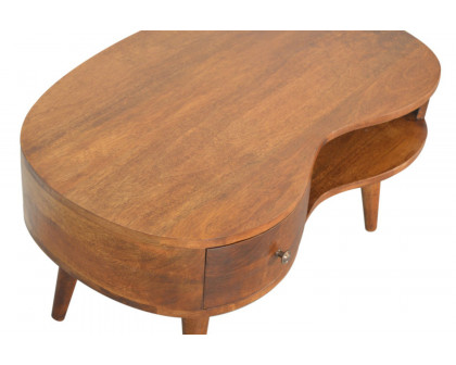 Artisan Wave Coffee Table - Chesnut