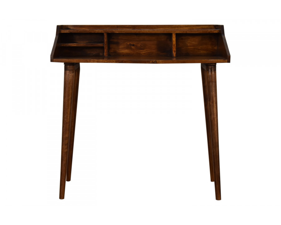 Artisan - Multi Drawer Writing Desk in Chestnut