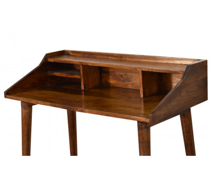 Artisan - Multi Drawer Writing Desk in Chestnut