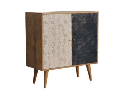 Artisan Acadia Cabinet - White/Navy