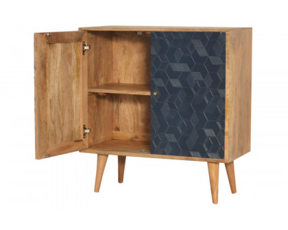 Artisan Acadia Cabinet - White/Navy