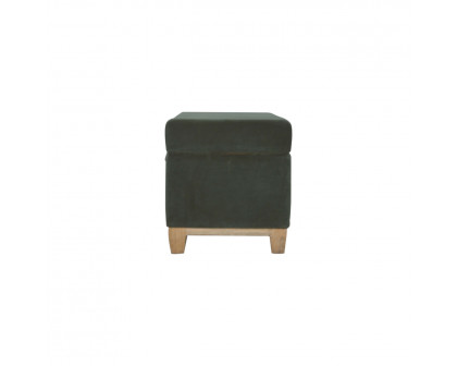 Artisan - Storage Box in Emerald Green, Velvet