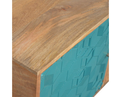 Artisan Acadia Cabinet with Drawers - Teal