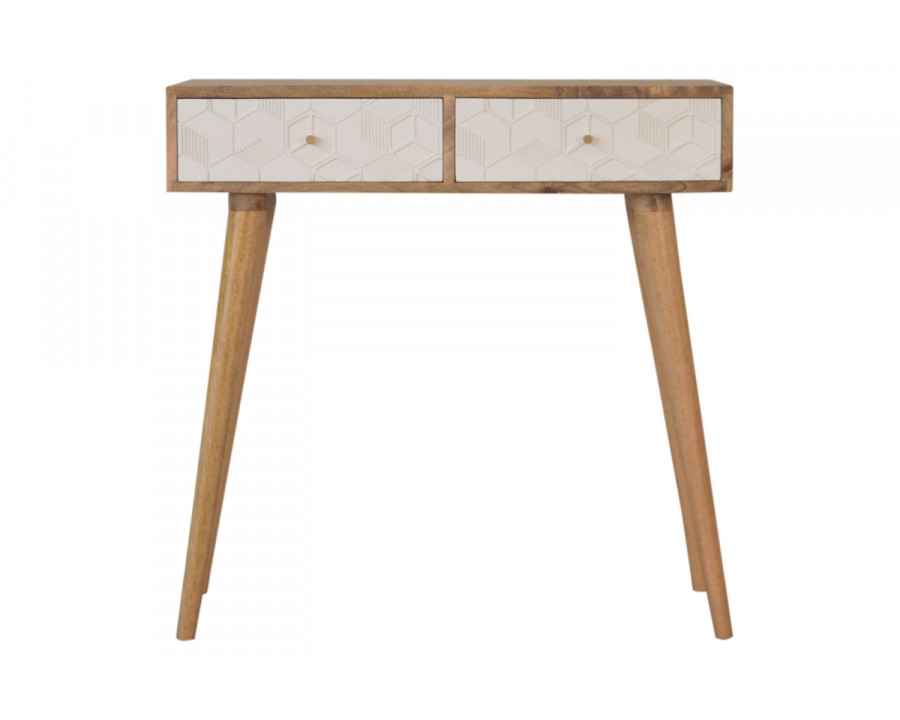 Artisan Acadia Console Table - White