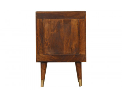 Artisan Manila Gold Bedside - 2 Drawers