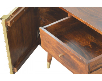 Artisan Manila Gold Sideboard - Nordic Legs