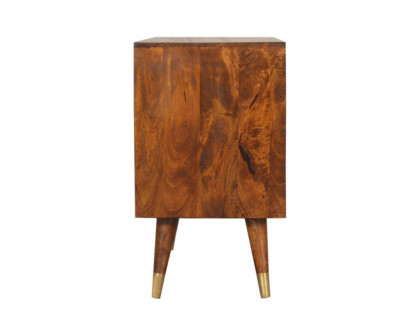 Artisan Manila Gold Sideboard - Nordic Legs