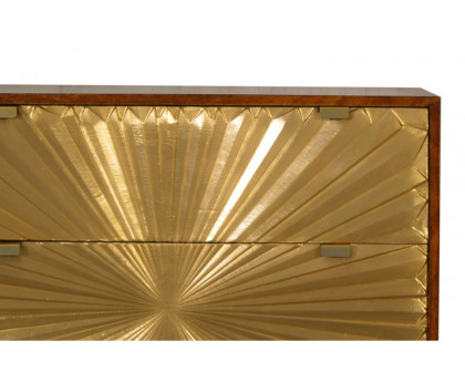 Artisan Manila Gold Chest - Nordic Legs