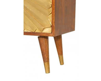 Artisan Manila Gold Chest - Nordic Legs