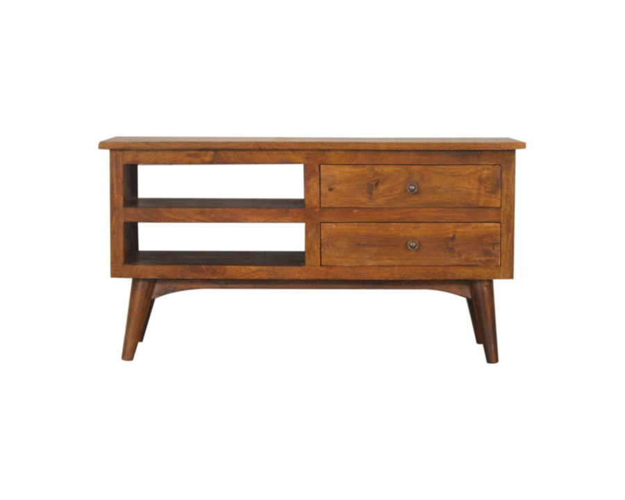 Artisan - Nordic Style TV Unit in Chestnut