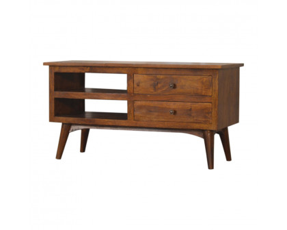 Artisan - Nordic Style TV Unit in Chestnut