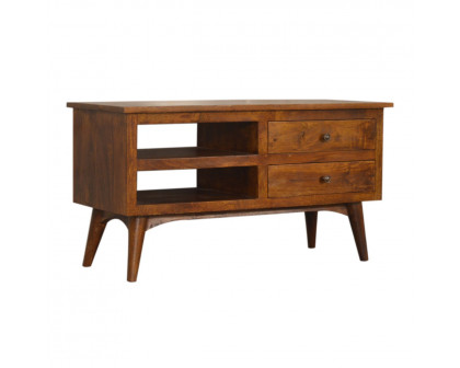 Artisan - Nordic Style TV Unit in Chestnut