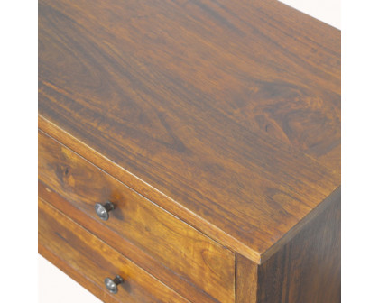 Artisan - Nordic Style TV Unit in Chestnut